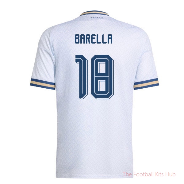 2026-2027 Italy Away Shirt (Barella 18)