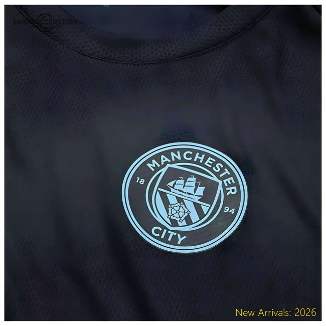 Professional 2024-2025 Man City Training Uniform Inky Blue - Kids