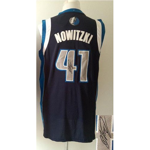Blue Dallas Mavericks #41 Mavericks Jersey - Moisture-Wicking