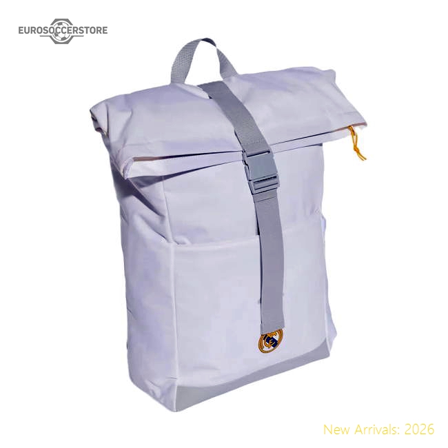 Authentic Official 2025-2026 Real Madrid Backpack (White)
