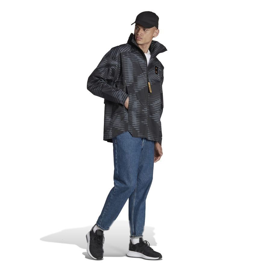 Germany Travel Jacket Lifestyler Myshelter Jet Black