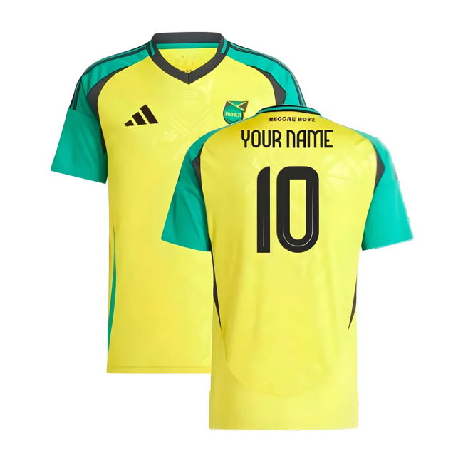 Championship 2024-2025 Jamaica Home Shirt (Your Name) Aero-Dynamic