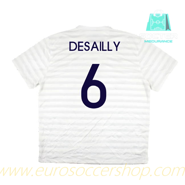 France Away Football Shirt (Desailly 6)