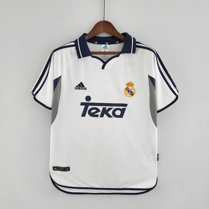2000-2001 Real Madrid Jersey retro kit