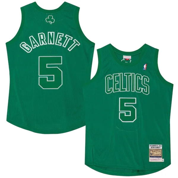 Premium Kevin Garnett BOS Authentic Jersey - Best Value - Fan Favorite