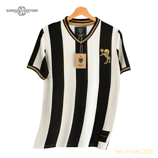 Top-grade La Zebra Home Retro Football Shirt - Supporter Edition