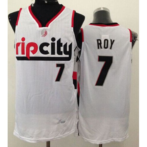 Trail Blazers White Trail Blazers #7 Jersey - Discounted Quality