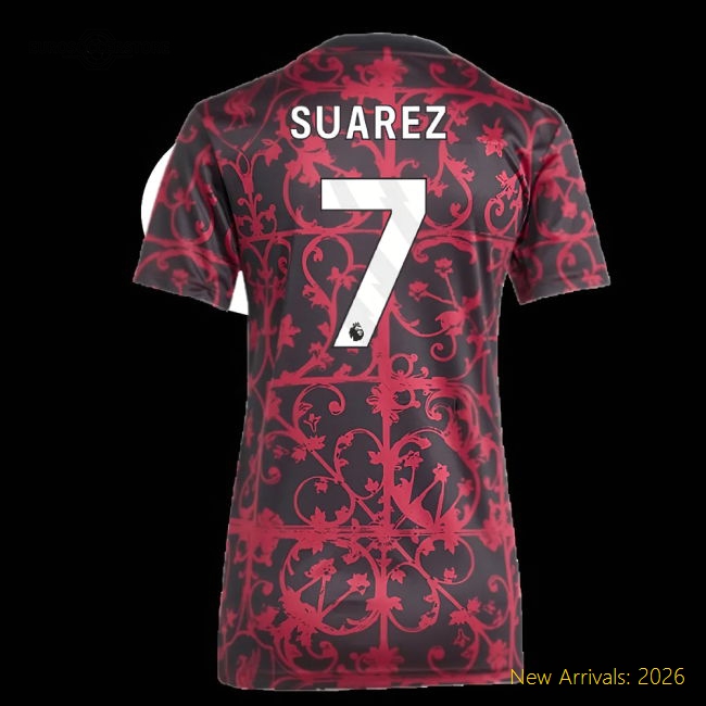 Modern Liverpool Womens Suarez Jersey 2025-2026 Stretchy