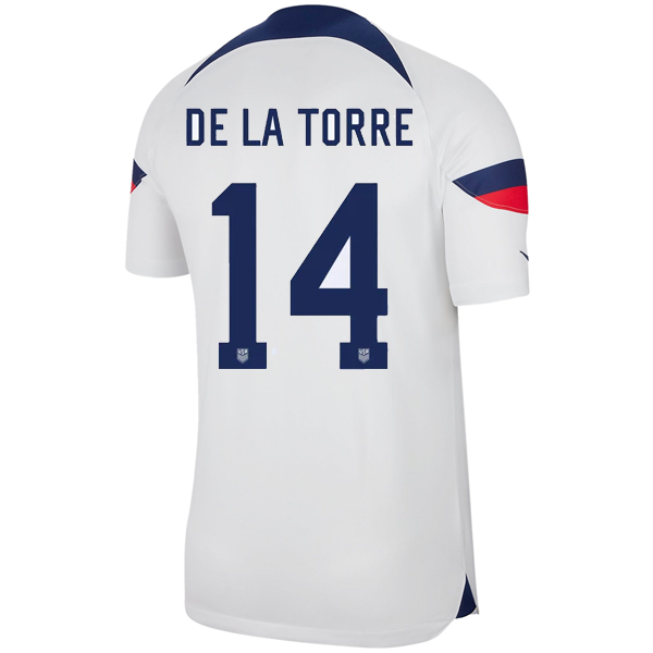 USA 2022-2023 Home Soccer Shirt –  Fan Version S