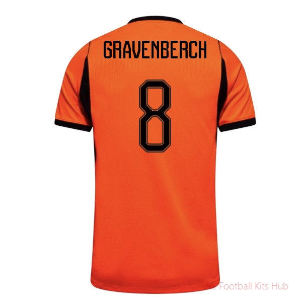 2026-2027 Netherlands Home Shirt (Gravenberch 8)