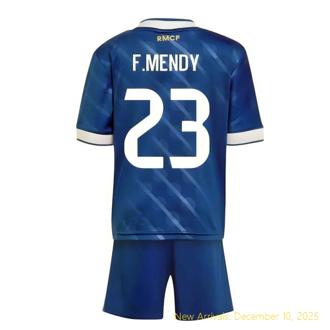 2025-2026 Real Madrid Third None - Official Uniform (Mendy 23)
