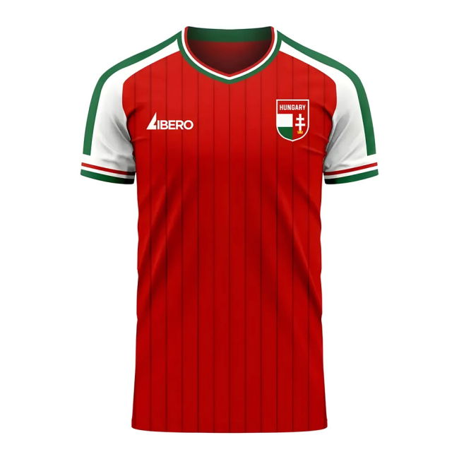 Hungary 2025-2026 Home Concept Football Kit (Libero) Holland
