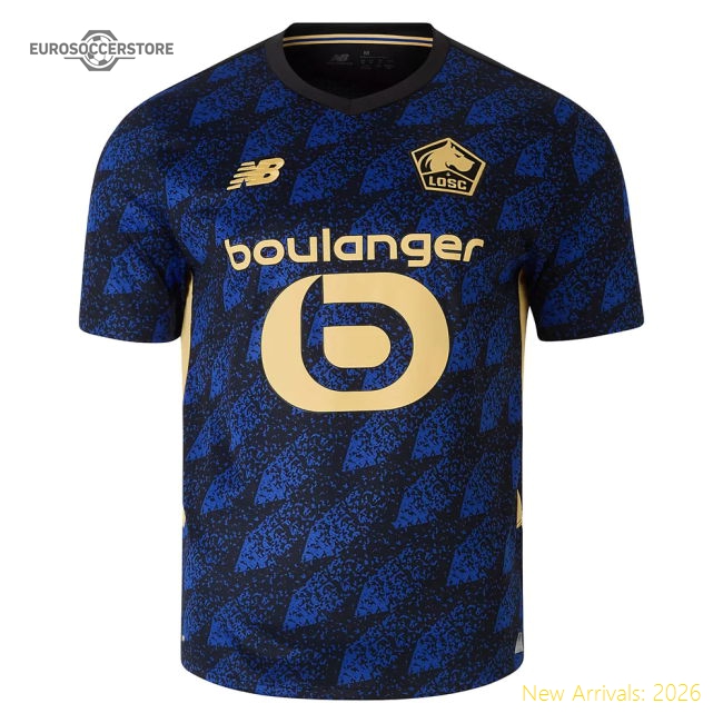 Club Teams,Lille 2025-2026 Lille Third Shirt (Your Name)