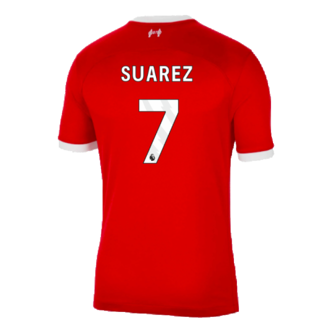 Suarez 7 Latest Liverpool Home Football Shirt 2023-2024