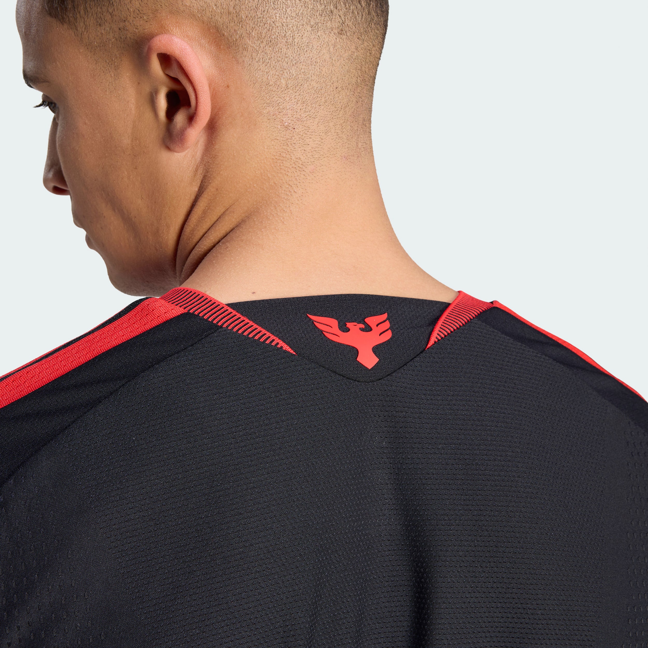 [JED] D.C. United 2026 Black-and-Red Kit On-Field Authentic Patch Jersey - Black