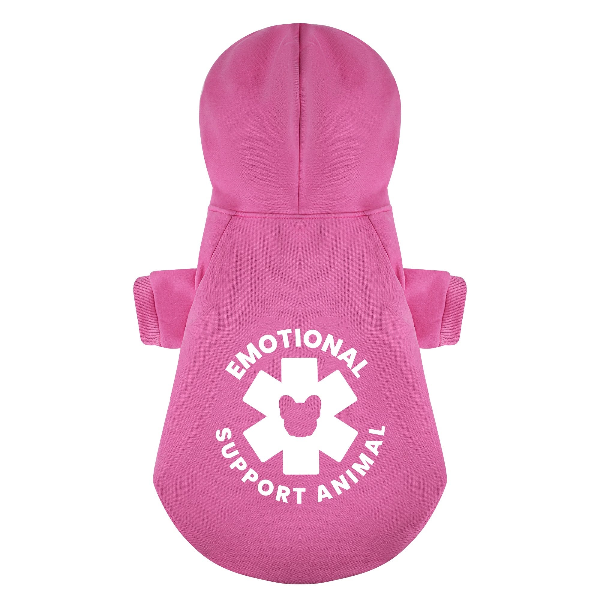 Everyday Emotional Support Animal - Personalized French Bulldog Hoodi...