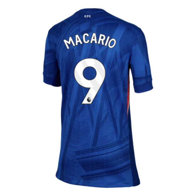 Fan Gear Chelsea Chelsea Home Shirt Kids Macario #9 Ultra Comfort ...