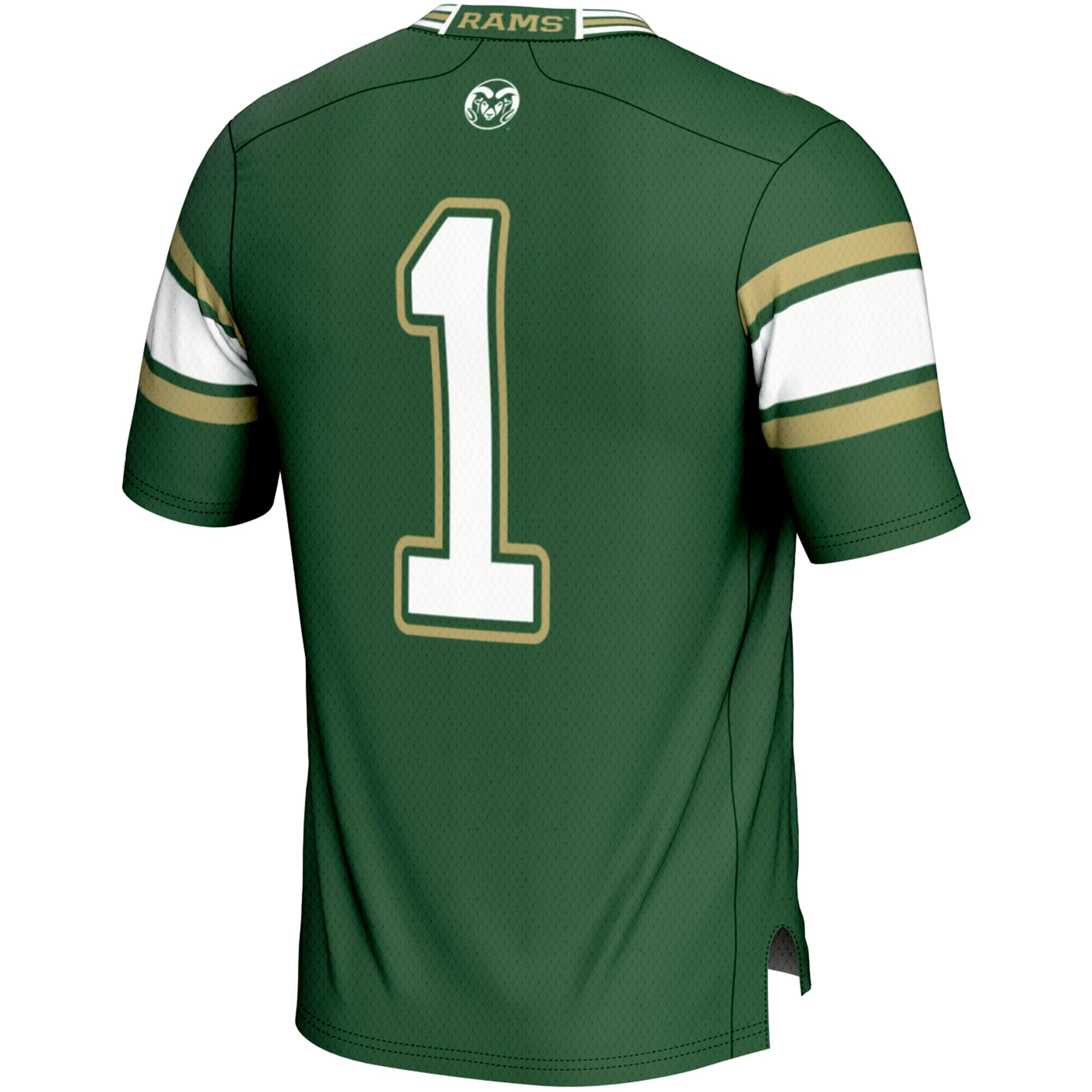 #1 Colorado State Rams GameDay Greats Endzone Football Jersey - Green