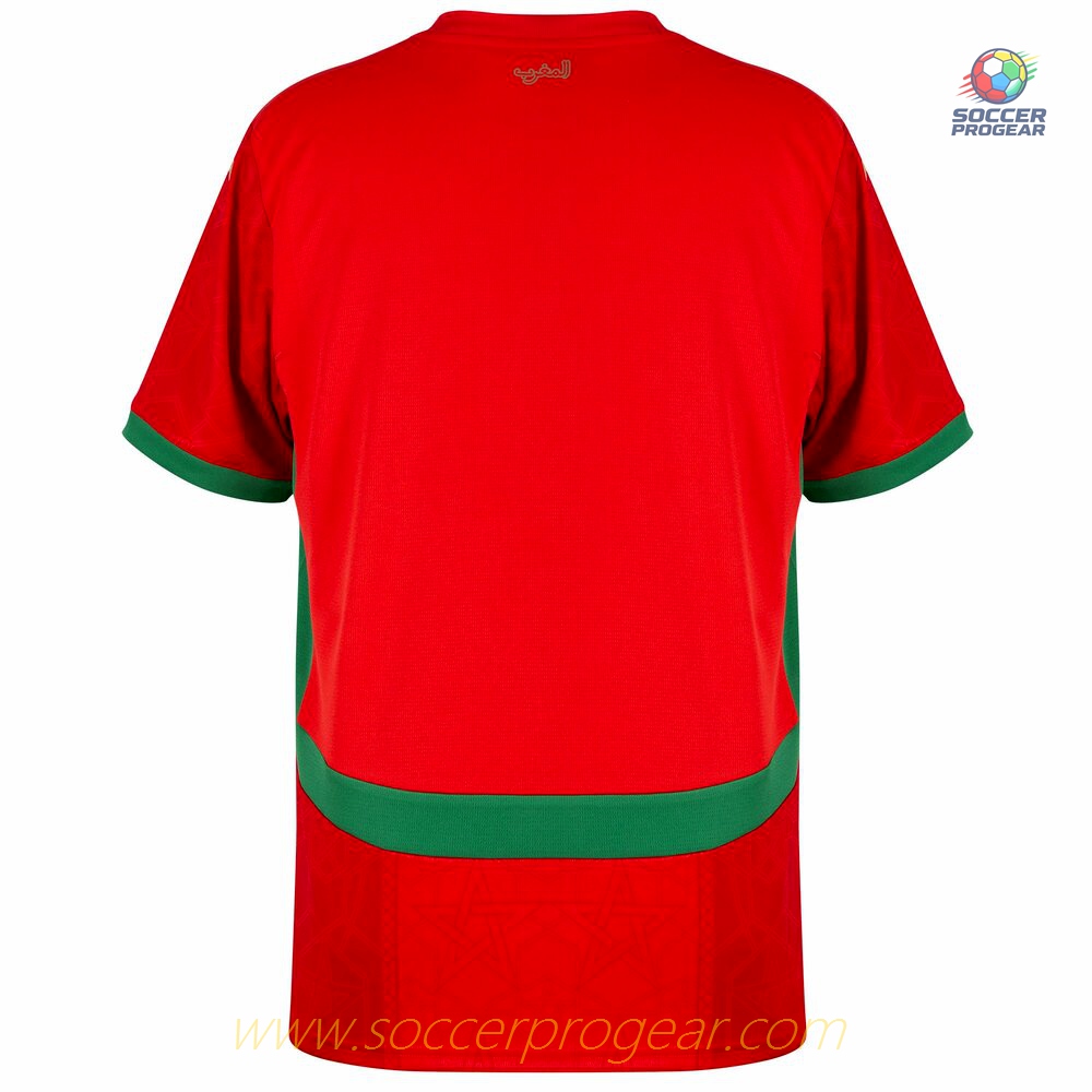 Morocco Home Kids Football Jersey 2025 Season 2026