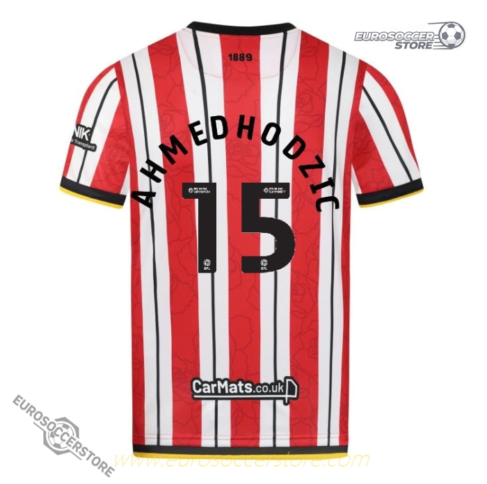 Sheffield United 24-25 Home Jersey AHMEDHODZIC 15