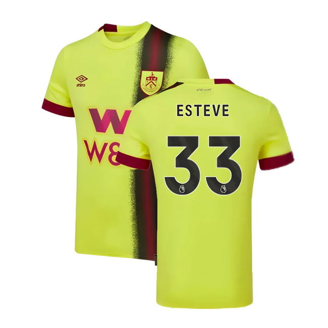2023-2024 Burnley Away Jersey (Esteve 33)