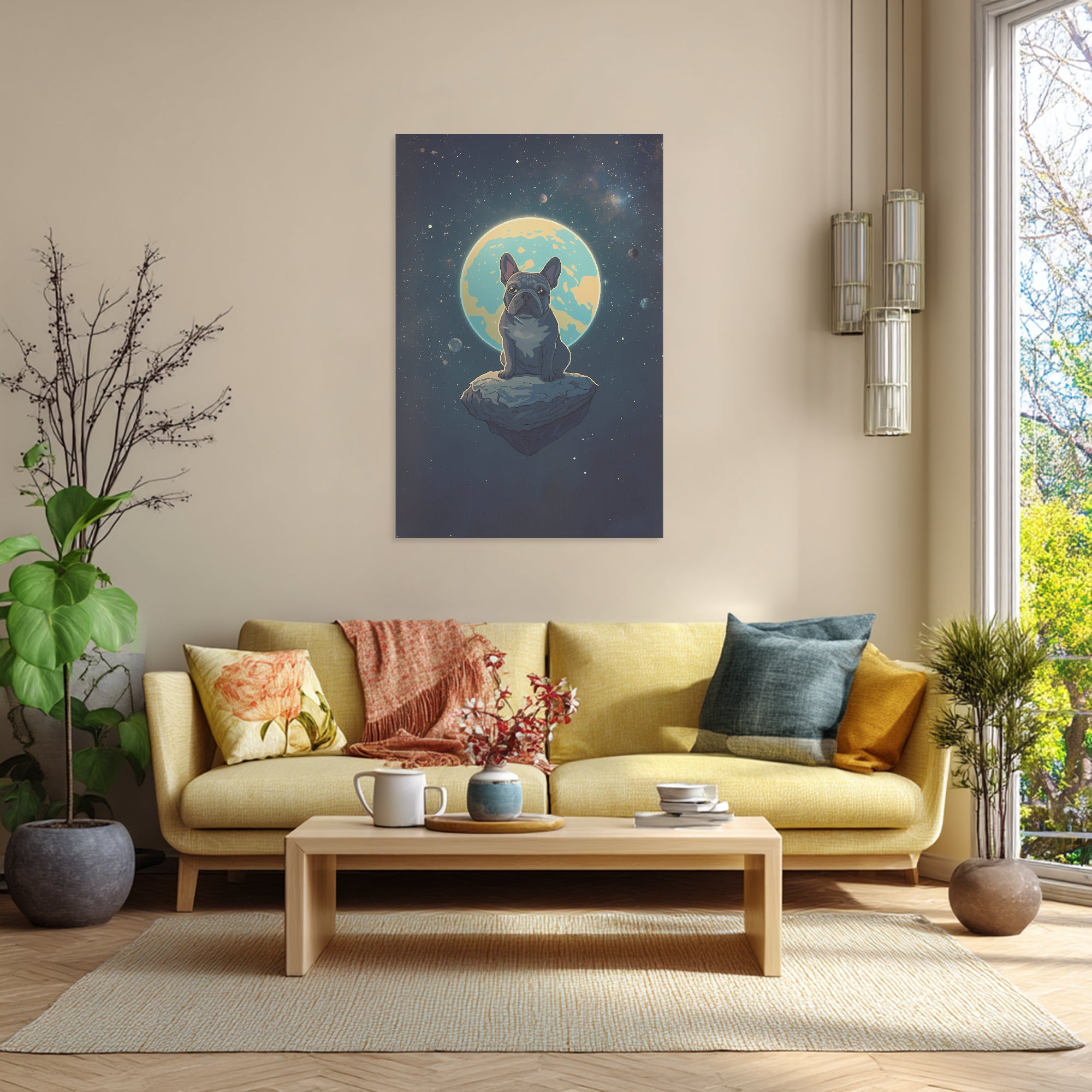 Princess - Durable Vertical Canvas Painting Indoor Comfort