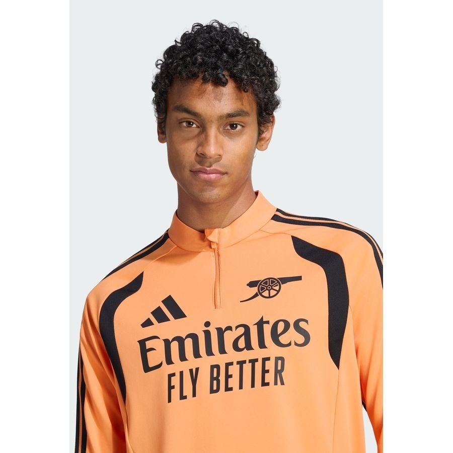 Arsenal Training Shirt - Orange/Black