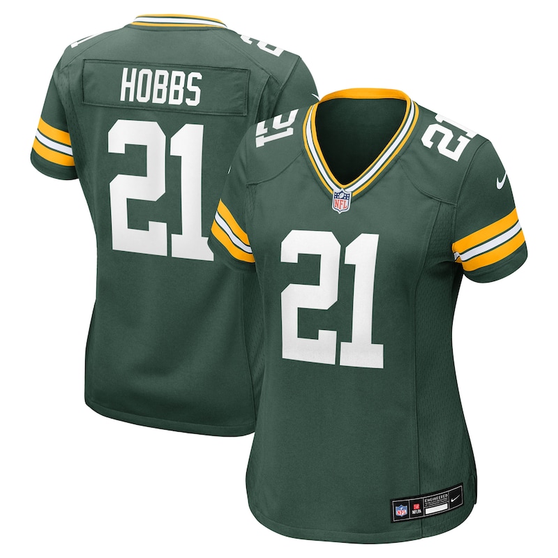 None Nate Hobbs Green Bay Packers Championship Contender Game Jersey