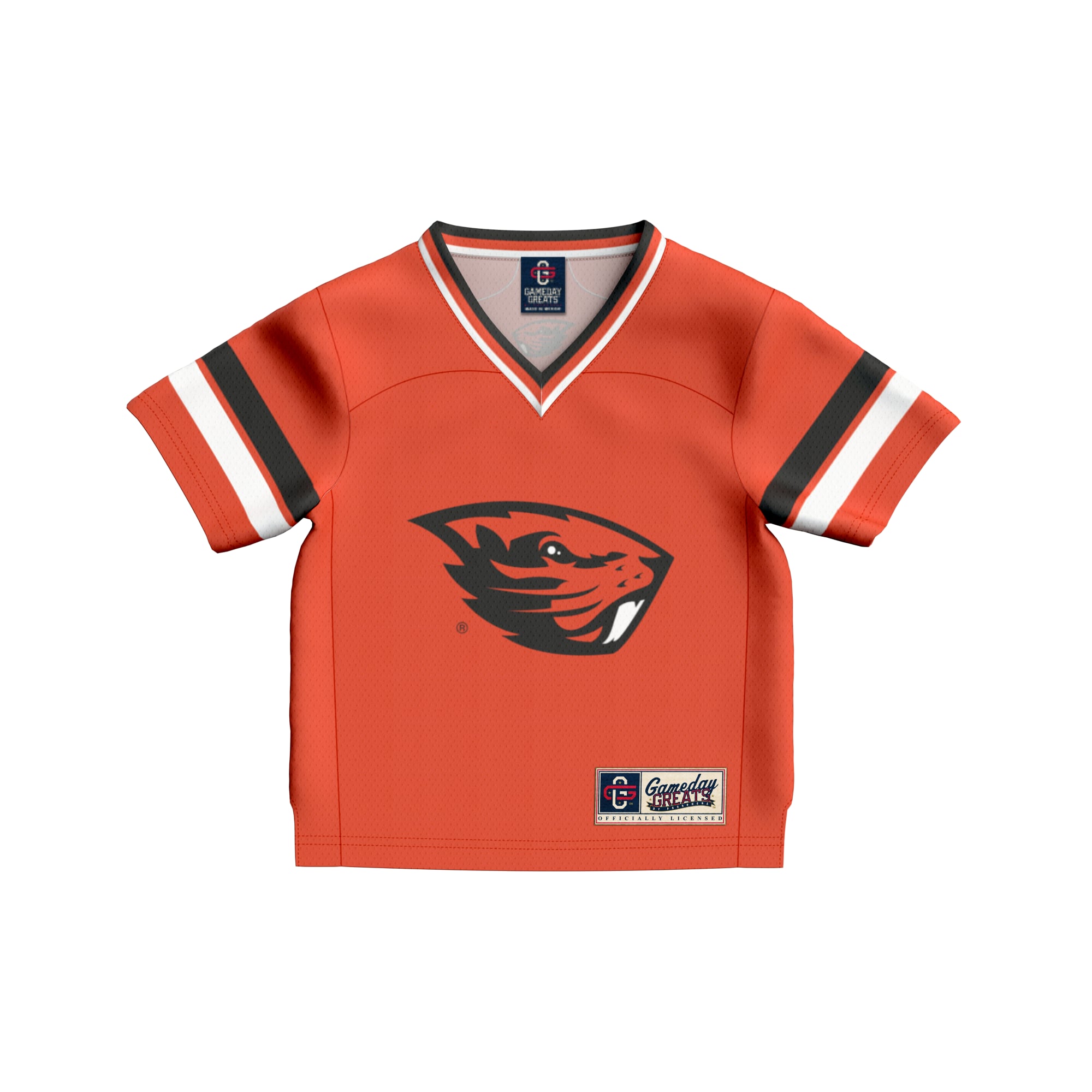 #1 Oregon State Beavers GameDay Greats Toddler Collegiate Football Fashion Jersey - Orange