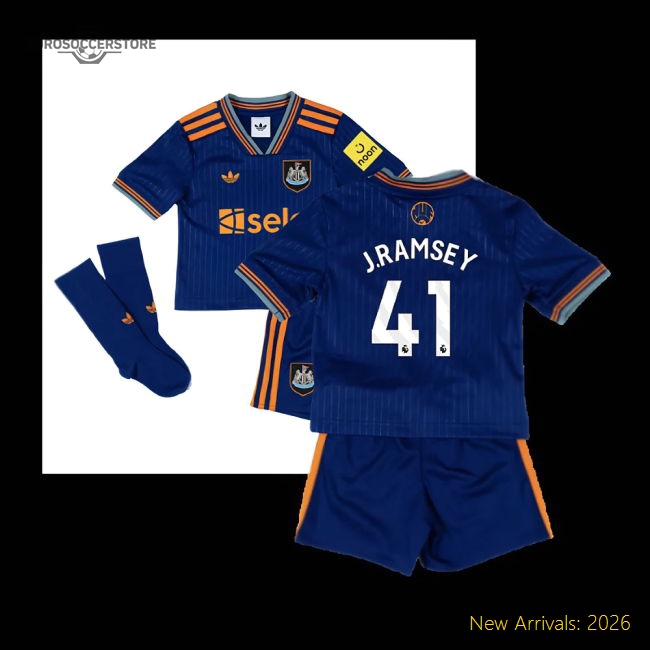 Newcastle Mini Non-toxic J.ramsey Jersey 2025-2026 Stretchy