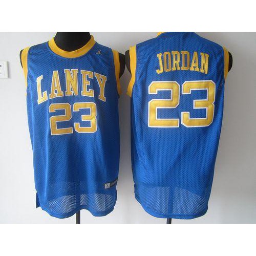 Blue Jordan Chicago Bulls #23 Hornets Jersey - Polyester Game Day Wear