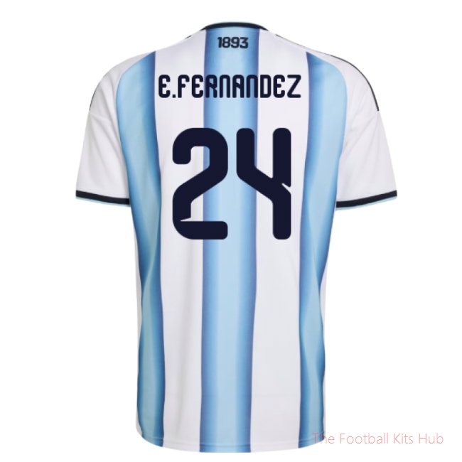 2026-2027 Argentina Home Shirt (E.Fernandez 24)