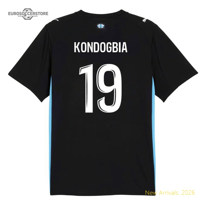 First-class 2025-2026 Les Olympiens Away Shirt (kids) (kondogbia 19)