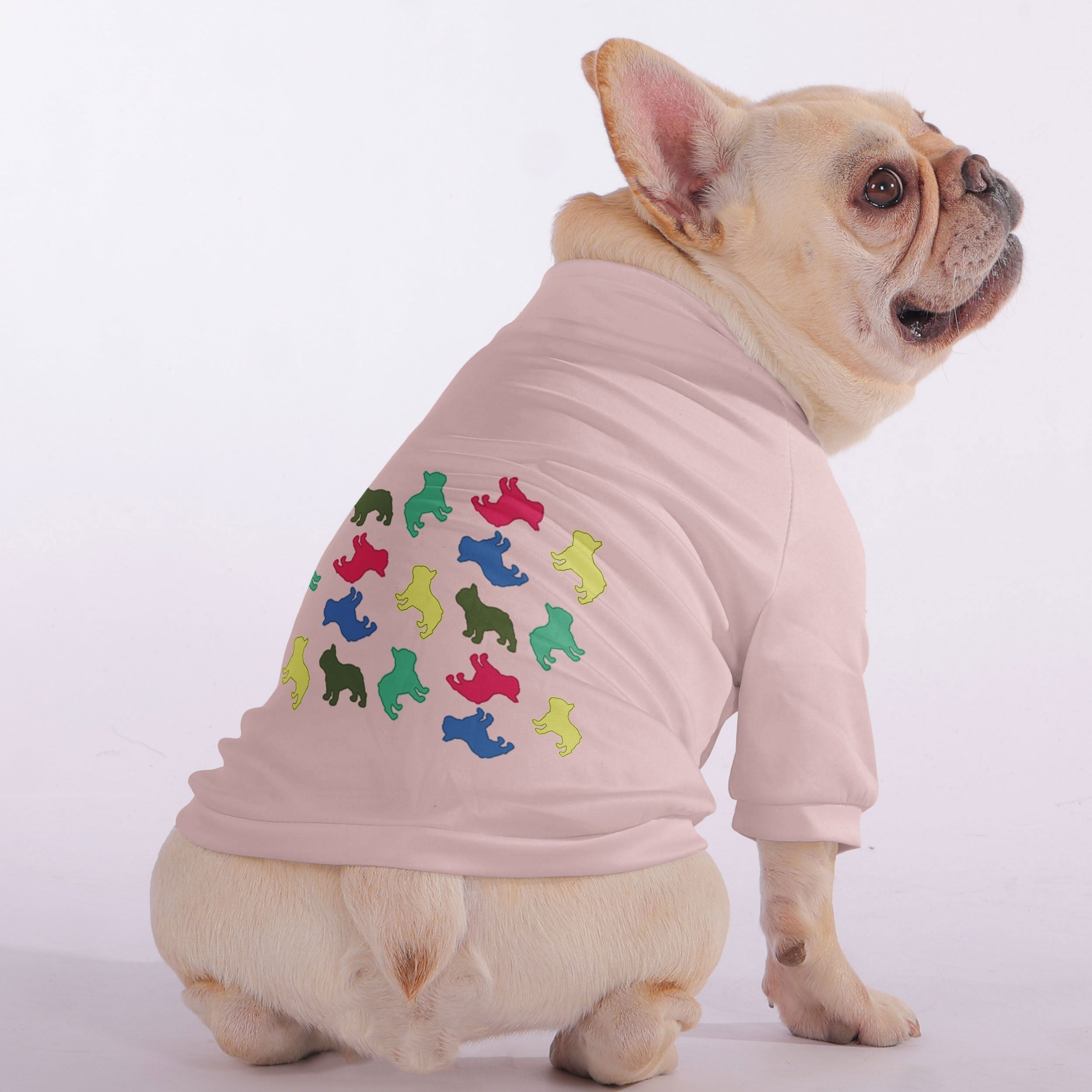 High-Quality Stormy - Snuggly Zip-up Sweatshirt For French Bulldogs f...