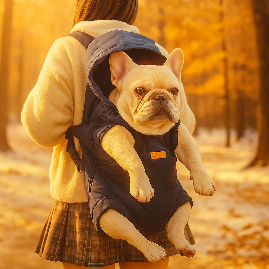 French Bulldog Chillbully French Bulldog Carry Backpack – Ergonomic Pet