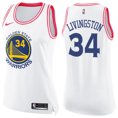 GSW #34 Shaun Livingston Superior 2024 Icon NBA Jersey - Gold Swingman