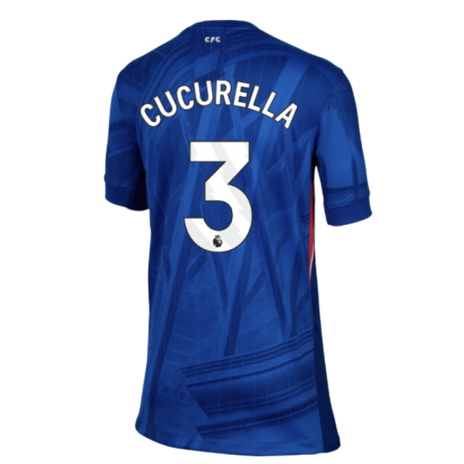 Proud Chelsea Chelsea Home Shirt Kids Cucurella #3 Ultra Comfort 2...