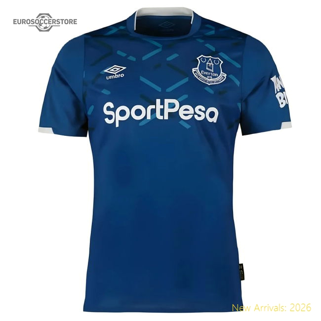 2019-2020 Everton Umbro Home Football Shirt