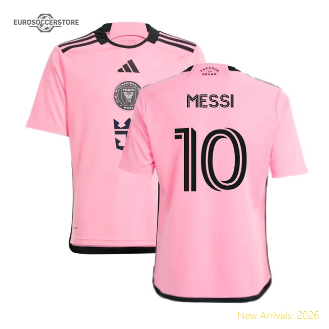 Inter Miami Children 2024 Home Jersey Shirt Football Fan For Football Match Day Essential