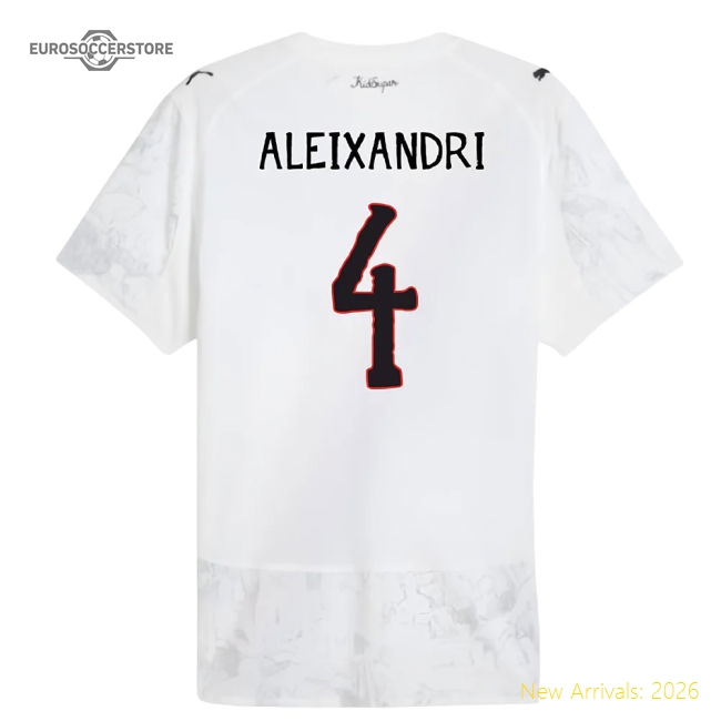 Child-friendly Kids Football Team Aleixandri Jersey 2025-2026