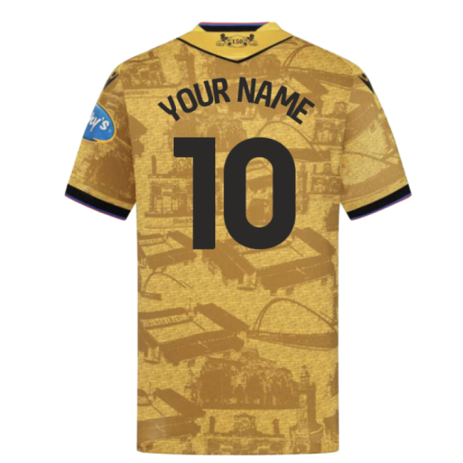 Iconic 2025-2026 Away Official Shirt Your Name - Adults Top-Quali#394
