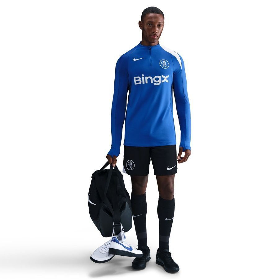 [EFKS] Chelsea Dri FIT Strike Drill Game Royal/Field Training Silver Kit 3rd
