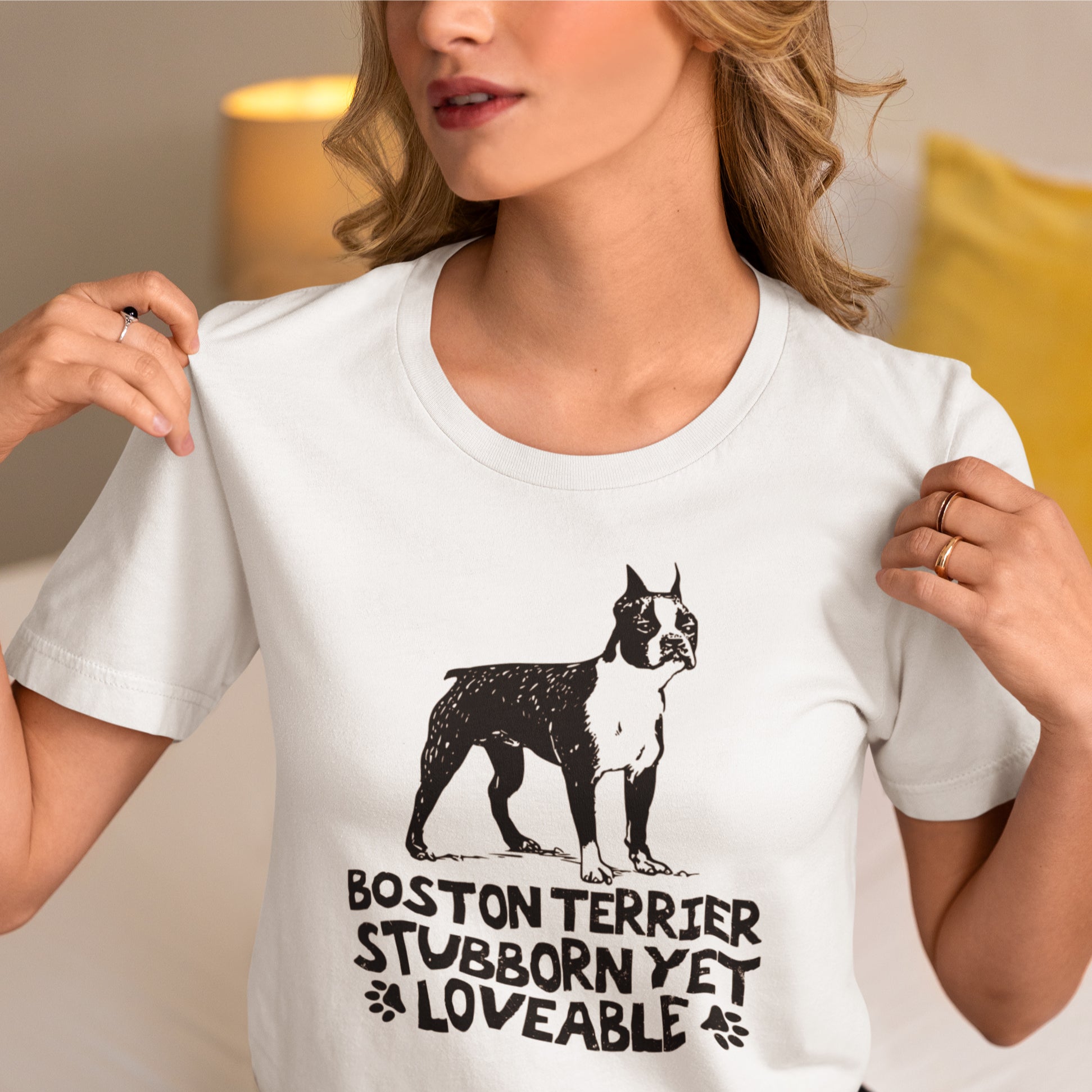 French Bulldog Duke Unisex Tshirts For Boston Terrier Lovers Durable Dog Item