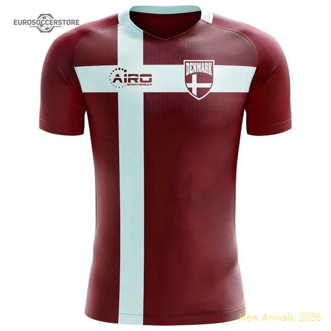 Denmark 2025 Home Jersey Shirt Football Fan Apparel Supporter Collection