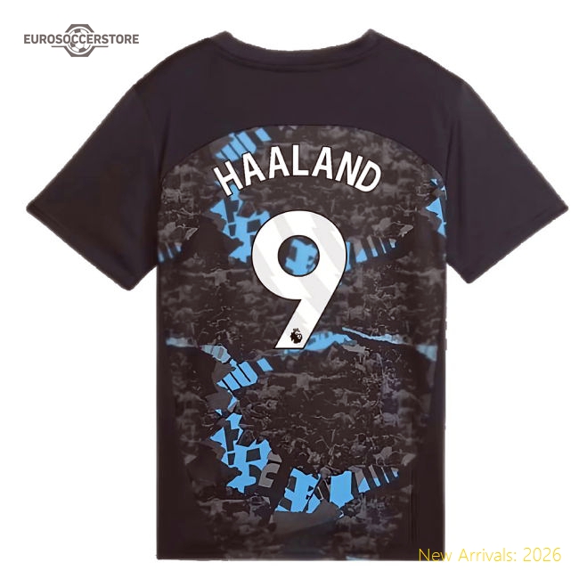 2024-2025 Man City Kids Premium Haaland Jersey Aeroready