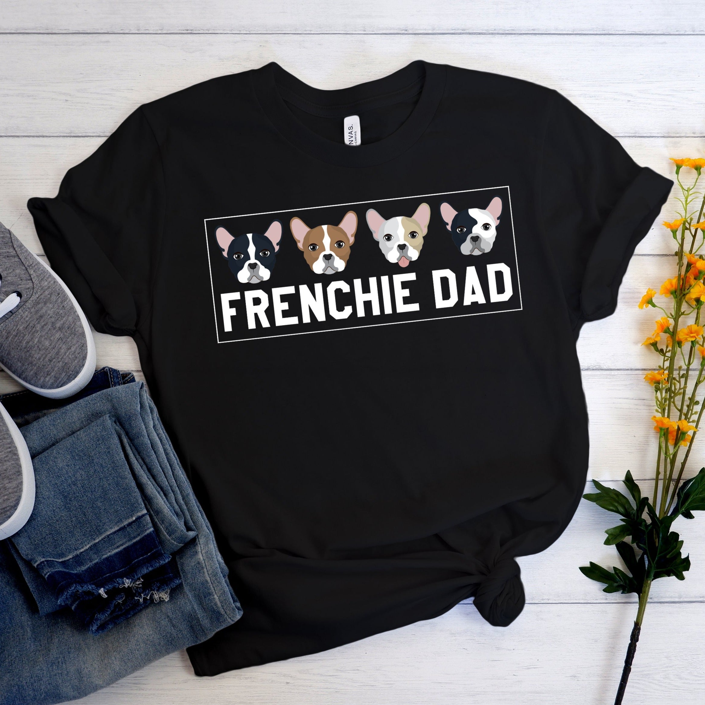 Frenchie - Durable Unisex T-shirt Frenchie Themed Wear | Premium Quality