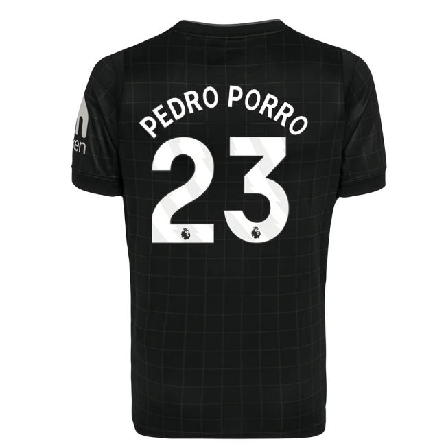 2025-2026 Tottenham Away Mini Kit (Pedro Porro 23)