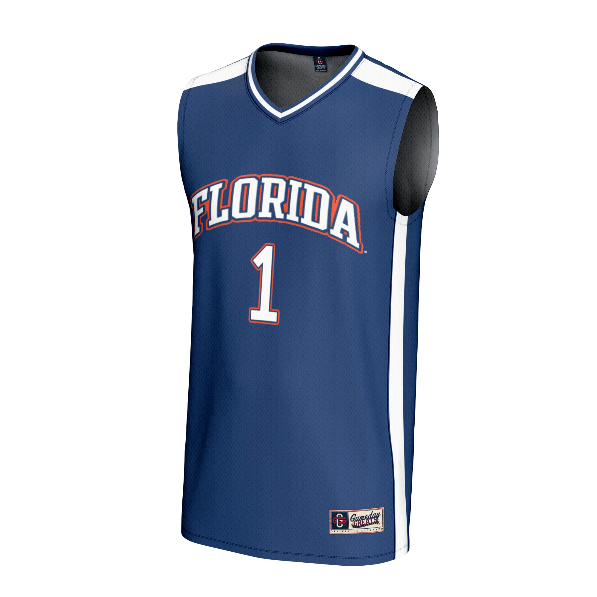 [NJP] Florida Gators GameDay Greats Unisex Lightweight Basketball Fashion Jersey - Royal