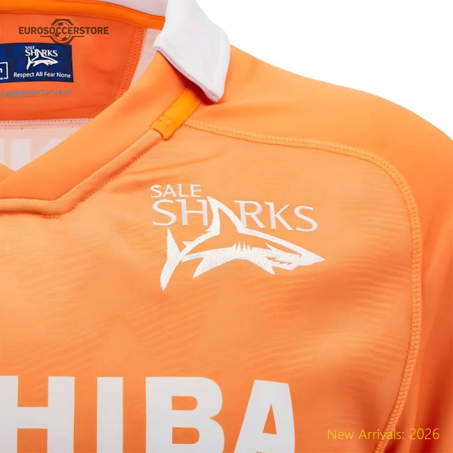 Sale Sharks Children 2024 Away Jersey Shirt Football Fan Apparel