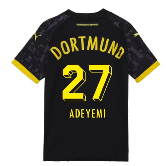 Borussia Dortmund 2023-2024 Away Football Jersey - Kids (Kids)